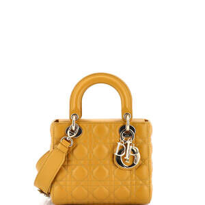 Christian Dior My ABCDior Lady Dior Bag Cannage Quilt Lambskin